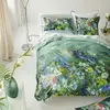 Housse de couette imprimée en satin de coton Gladys Blossom