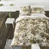 Designers Guild Housse de couette imprimée en percale de coton beige 260x240