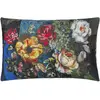 Taie d'oreiller imprimée en satin de coton MINAKARI COBALT Bleu
