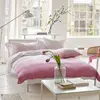 Designers Guild Housse de couette unie en percale de coton rose 140x200cm