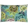 Designers Guild Taie d'oreiller imprimée en percale de coton ROSE DE DAMAS-Vert jade