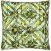 Designers Guild Housse de coussin imprimée en coton vert forêt 60x60cm