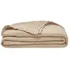 ESSIX Couvre lit uni en Gaze de Coton, Jazzy, 260x240cm