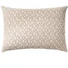 ESSIX Coussin en coton tissé beige 40x60