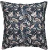 Essix Taie d'oreiller imprimé en percale de coton Bleu