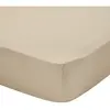 Drap housse uni en flanelle de coton, bonnet de 30cm, FRISSON Essix
