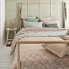 Essix Parure imprimée en percale de coton multicolore 200x200