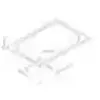 ONDEE Receveur hestia - Antidérapant - 80x120cm - Résine - Blanc - Extra-plat