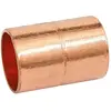 Manchon femelle égal cuivre à souder 14mm Pronorm, lot de 10