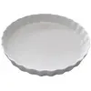 Moule à tarte 30 cm - Porcelaine Girard - Blanc - Porcelaine