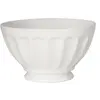 Bol à côtes 9,5 cm (lot de 2) - Porcelaine Girard - Blanc - Porcelaine