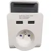 Bloc Voltman 1 Prise + 2 Usb A