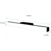 Applique de salle de bain 78cm Noire (20W 1600lm 4000K IP44) - Voltman
