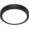 Plafonnier rond IP65 (1800LM 5700K A++) Noire - Voltman