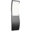 Applique murale extérieure IP65 (700Lm 3000K A++) Gris - Voltman