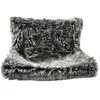 Couchage chat   Bobby Hamac de radiateur poilu bicolore   47 x 30 x 25 cm