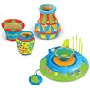 Tour De Poterie Motorisé Multicolore