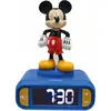 Lexibook Réveil digital avec veilleuse lumineuse Mickey en 3D et effets sonores