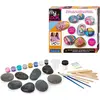 Lexibook Kit de Création Artistique sur Pierres avec Effet Métallique