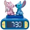 LEXIBOOK Stitch - Reveil Veilleuse Stitch Et Angel Avec Effets Sonores...
