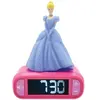 Lexibook Réveil avec veilleuse Disney Princesses Cendrillon 3D TU