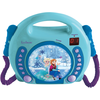 Lecteur CD portable avec 2 microphones La Reine des Neiges - LEXIBOOK