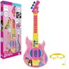 Lexibook Guitare Électronique Lumineuse Avec Micro En Forme De Lunettes Barbie Multicolore