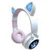 Lexibook Casque sans fil rechargeable lumineux avec oreilles de chat 3380743099224