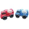 Lexibook Petites Voitures - Pack de police et camion de pompier TU