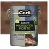 CECIL PROFESSIONNEL Lasure protection forte lx545+ lasure protection forte lx545+ noyer supports neufs ou sains boiseries 5 l noyer intérieur acrylique soigné 15 m²/l bro
