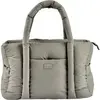 Béaba Sac - BEABA - Paris Puffy Gazelle - Gris - 25L - Matière matelassée