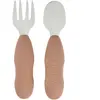 Beaba Stainless Steel Pre-Cutlery couverts Praline 10m+ 2 pcs