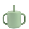 Béaba BEABA® Tasse enfant paille silicone sage green