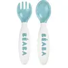 Set de 2 couverts bébé ergo 2ème âge blue - beaba