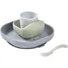 Coffret repas silicone 4 pièces MULTICOLORE Béaba