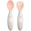 Set de 2 couverts bébé ergo 2ème âge blue nude - beaba