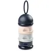 BEABA Béaba Biberonnerie Boite Doseuse de Lait Empilable Rose Noir