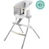 BEABA Béaba - Chaise haute évolutive fabriquée en France gris/blanc