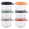 Béaba Coffret 6 portions verre 150 ml (Sunrise color mix)