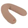 Béaba Coussin de grossesse et allaitement Big Flopsy Fleur de coton Cacao