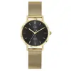 Go Mademoiselle Montre Femme Go  Girl Only 695941 - Bracelet Milanais  Acier Doré