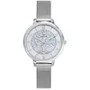 Go Girl Montre Femme Acier Argenté Milanais 695490