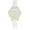 Montre Femme Go Mademoiselle Fleurs Et Papillions - 699597 Bracelet  Blanc