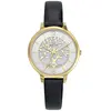 Go Mademoiselle Montre pour femme 699523 avec bracelet en cuir noir