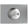 Plaque de commande NICOLL Double volume - Chromé velours et brillant -...
