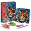 Jeu créatif SentoSphère Canevas à diamanter Tigre