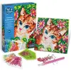 Jeu créatif SentoSphère Art & Creations Canevas à diamanter Chaton