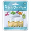 SentoSphère Recharge : 3 flacons de parfums pour savon et bain moussant