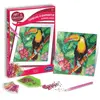 Kit créatif SentoSphère Art et créations Canevas à diamanter Toucan