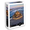 Création Véronique Debroise SentoSphère - Calypto - Puzzle - Collection Paysage - Le Mont-Saint-Michel - Normandie - 1000 pièces - Un Puzzle 68,5 x 48 cm - A partir de 9 Ans - Fabrication française